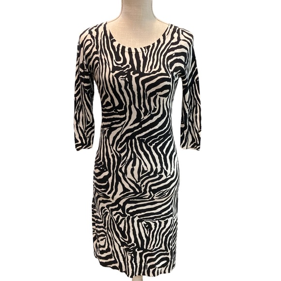 LOFT Dresses & Skirts - Loft by Ann Taylor Zebra Striped Dress